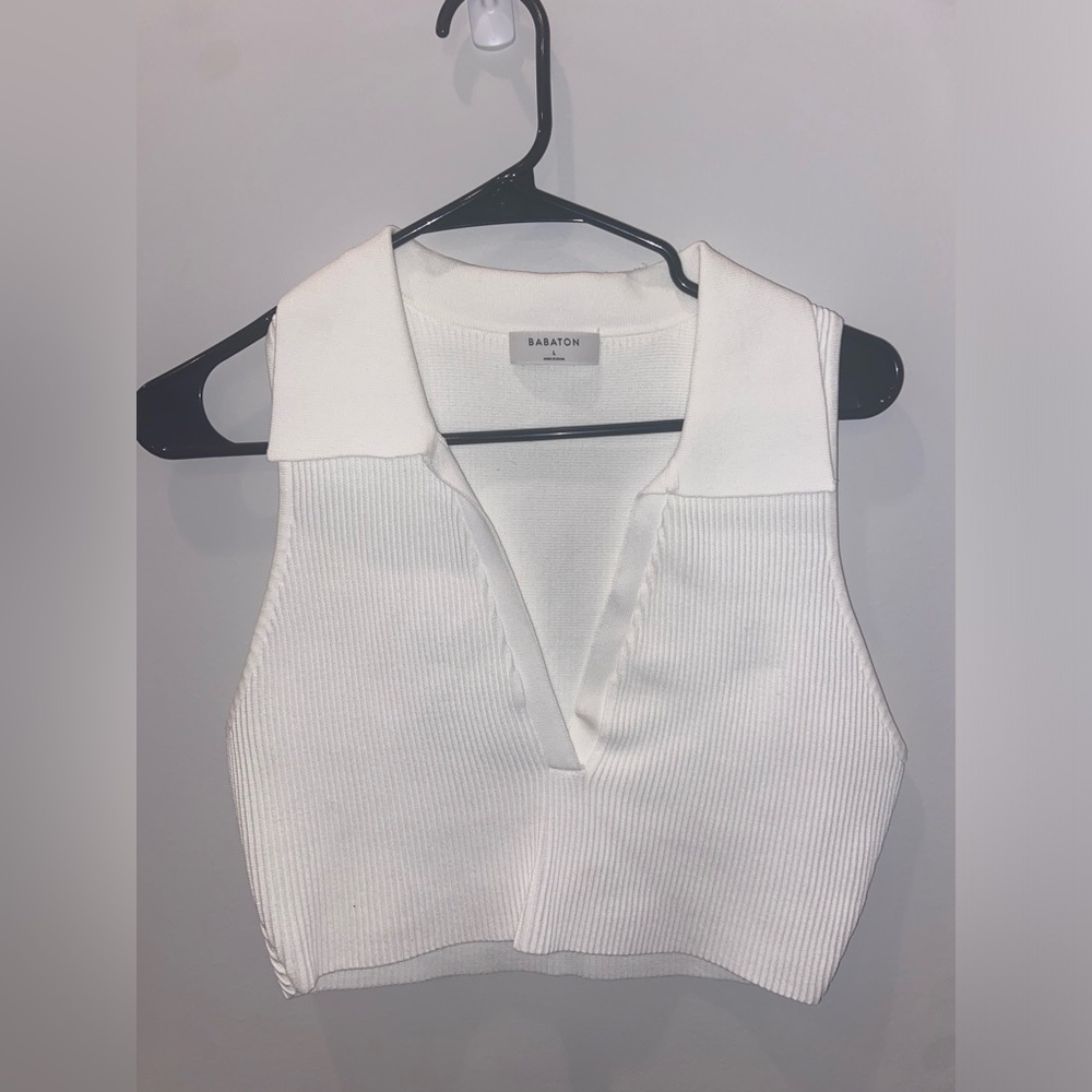 Aritzia babaton excerpt sculpt knit top